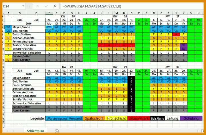 Einzigartig Schichtplan Excel Vorlage 3 Schichten 855x562