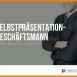 Sensationell Selbstpräsentation Powerpoint Vorlage 727x545