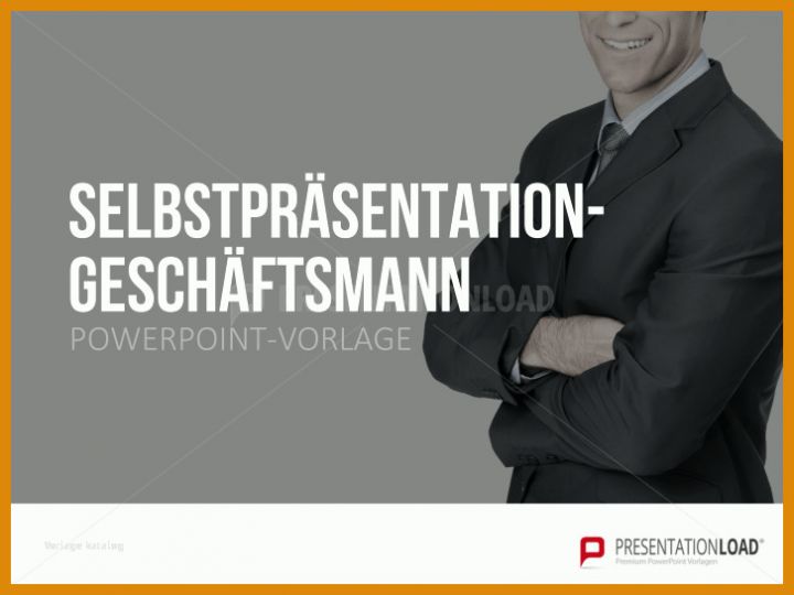 Rühren Selbstpräsentation Powerpoint Vorlage 727x545