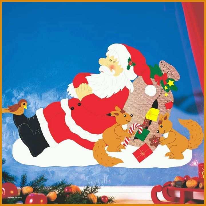 Moderne Weihnachtsmann Basteln Vorlagen 1080x1080