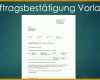 Allerbeste Auftragsbestätigung Vorlage 1080x608