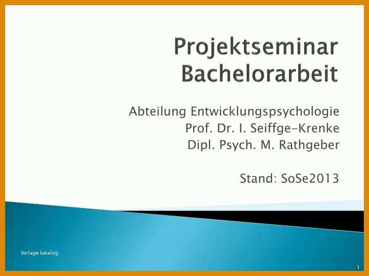 Modisch Bachelorarbeit Powerpoint Vorlage 720x540