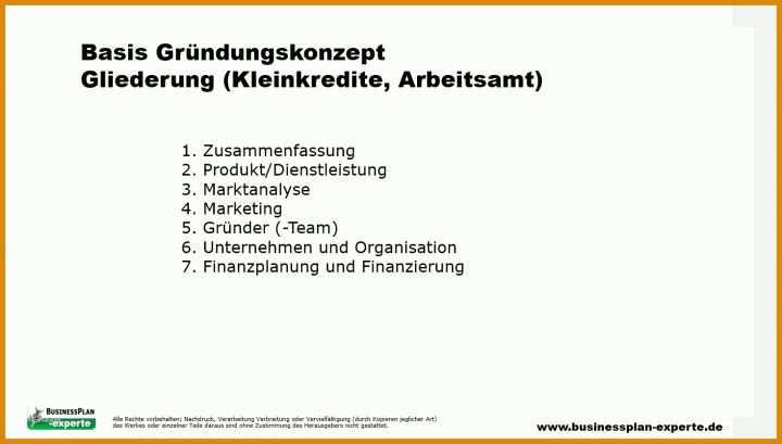 Allerbeste Businessplan Dienstleistung Vorlage 1470x835