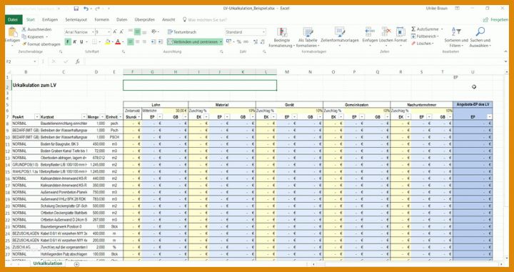Moderne Excel Tabelle Vorlagen Kostenlos 1018x538