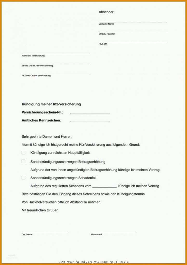 Allerbeste Kündigung Vorlage Kostenlos Pdf 1200x1695