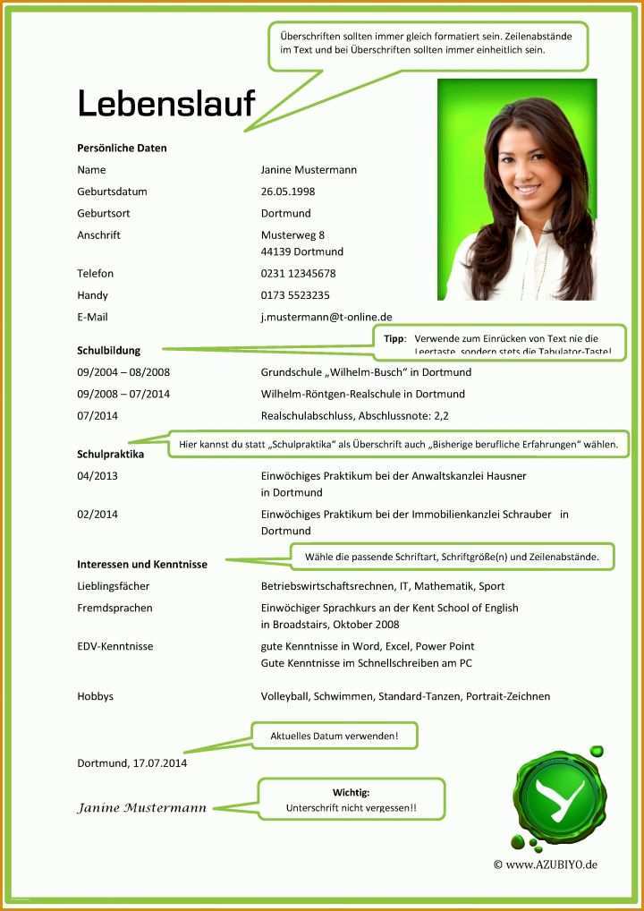 Schockieren Lebenslauf Vorlage Ausbildung 2485x3514