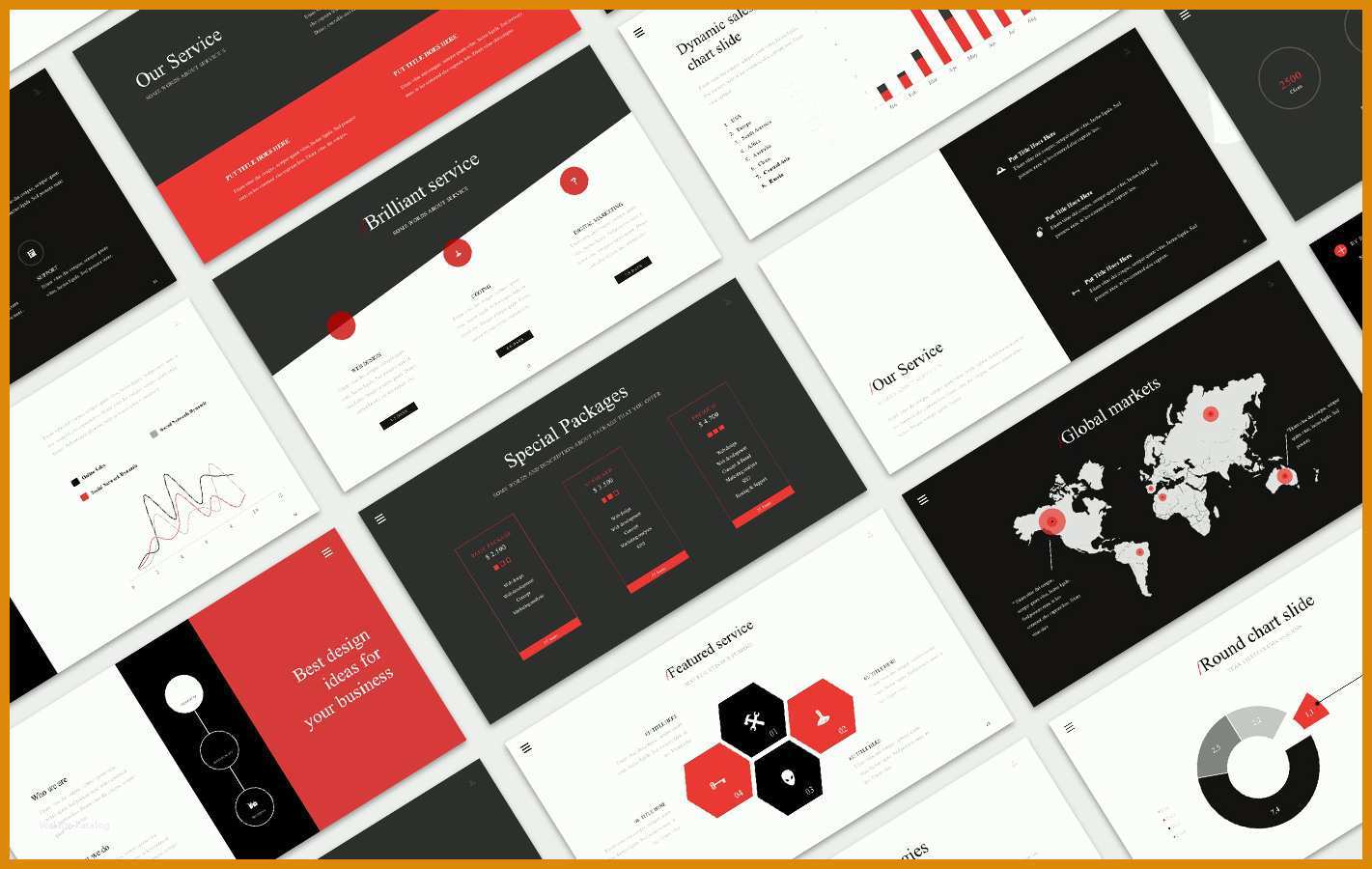 Überraschend Branded Pitch Deck Pitch Deck Design Vorlage Logoshuffle