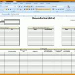 Ungewöhnlich Protokoll Vorlage Excel 800x600
