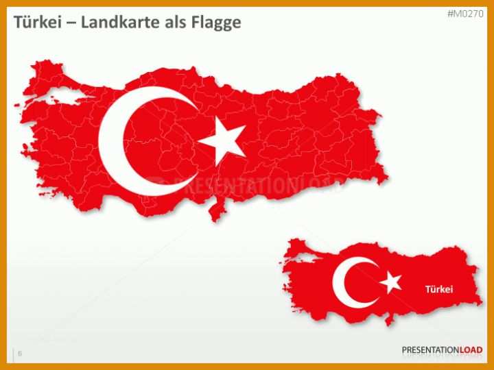 Faszinierend Türkei Powerpoint Vorlage 727x545