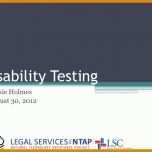 Perfekt Usability Test Vorlage 728x546