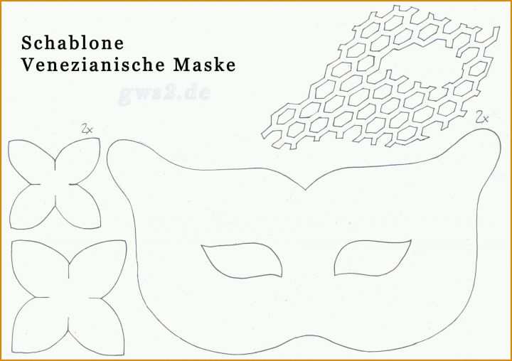 Schockieren Venezianische Masken Vorlagen Zum Ausdrucken 3504x2472