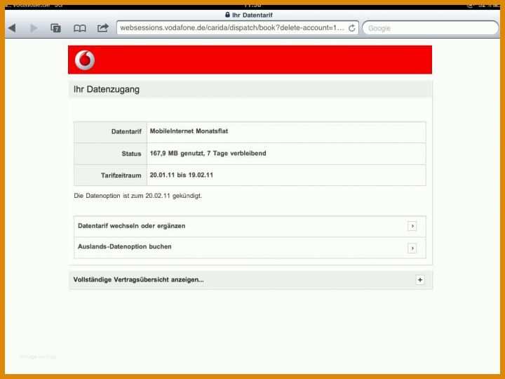 Exklusiv Vodafone Kabel Kündigung Vorlage 1024x768