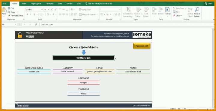 Ideal Excel Passwortliste Vorlage 1365x700