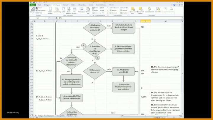 Perfekt Flussdiagramm Excel Vorlage Download 1280x720