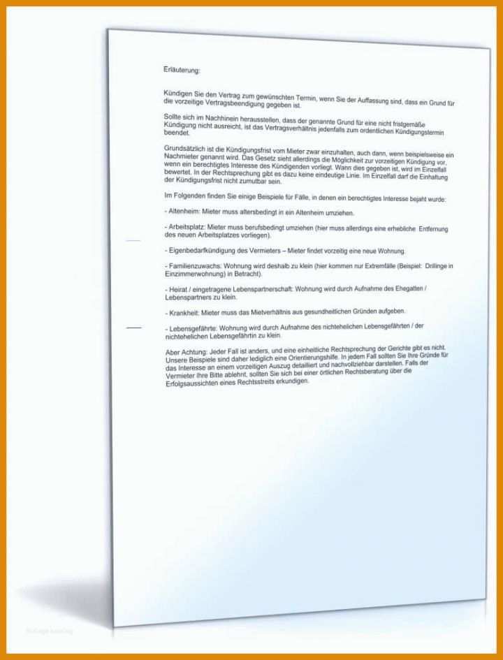Spektakulär Goldgas Kündigung Bei Umzug Vorlage 780x1024