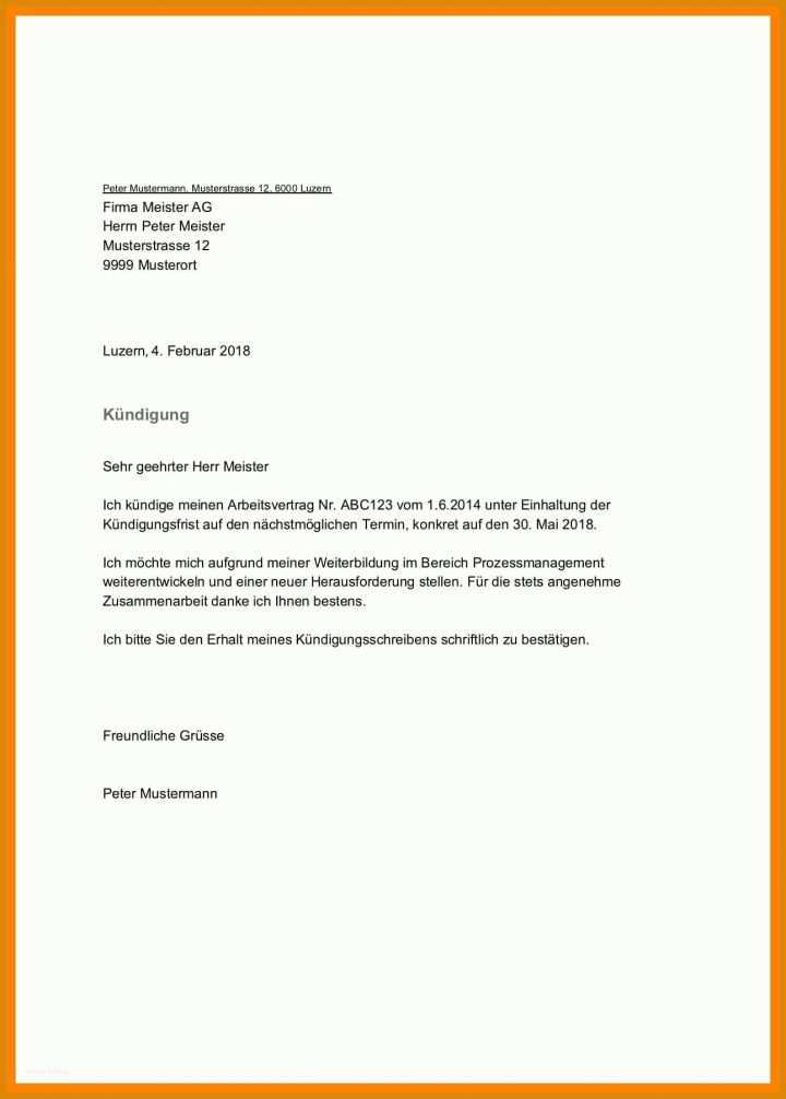 Ungewöhnlich Job Kündigen Vorlage 1292x1805