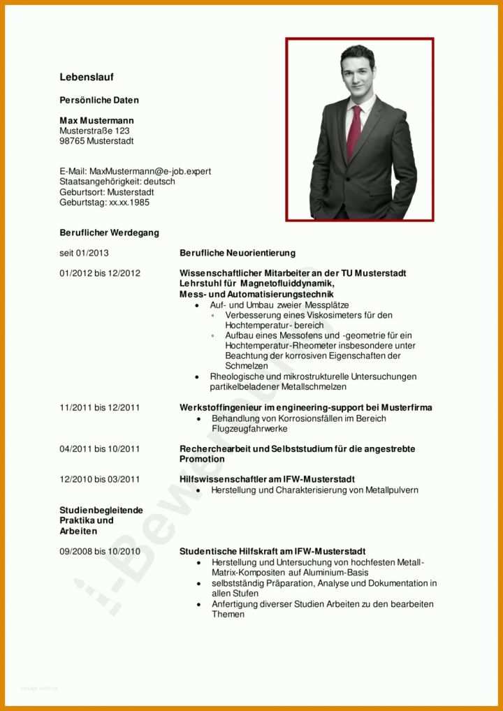 Lebenslauf Ingenieur Vorlage Bewerbung Lebenslauf Muster Ingenieur Schreiben Vorlage Um Einen Ingenieur Muster Lebenslauf