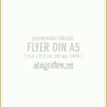 Faszinieren Din A5 Flyer Vorlage 1819x2551