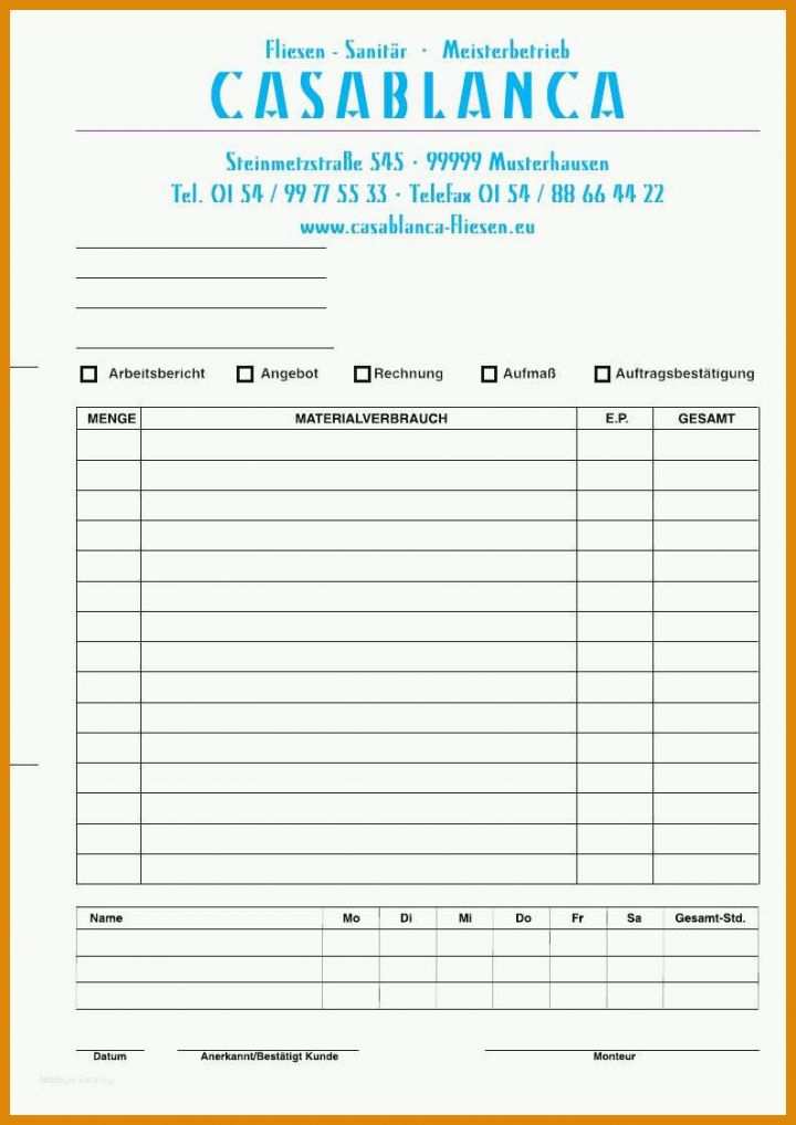 Spektakulär Errichterbescheinigung Elektro Vorlage 794x1123