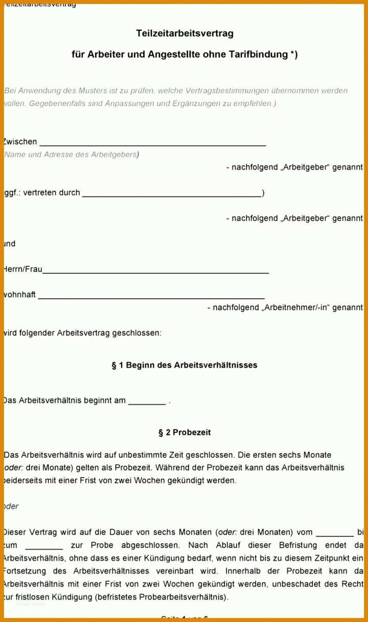 Staffelung Kündigung Teilzeit Vorlage 921x1555