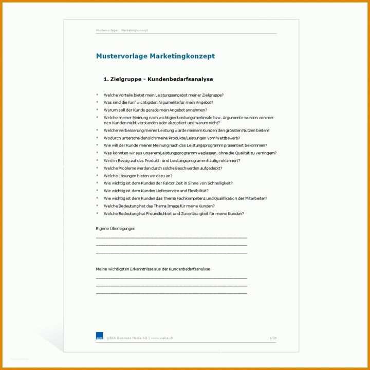 Auffällig Marketingkonzept Vorlage Powerpoint 1500x1500