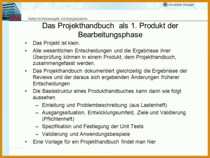 Faszinierend Projekthandbuch Vorlage 960x720