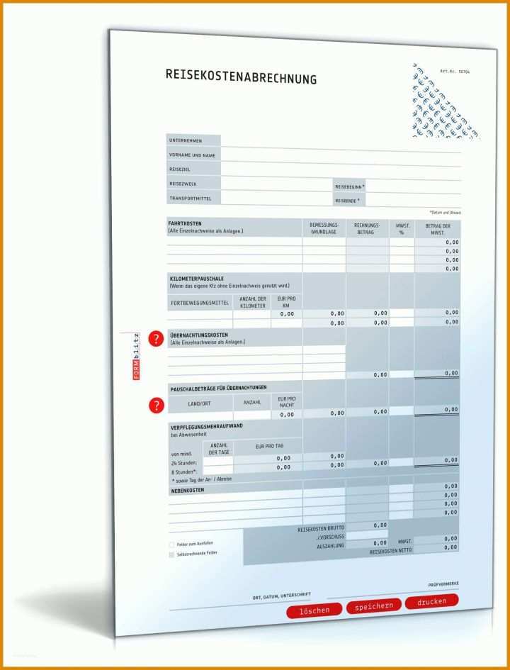 Rühren Reisekostenabrechnung Vorlage Excel 1600x2100