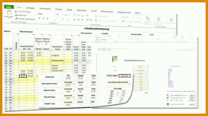 Singular Stundenzettel Excel Vorlage Kostenlos 2019 879x492