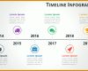 Modisch Timeline Powerpoint Vorlage 1280x720