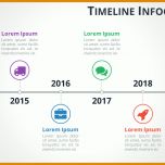 Modisch Timeline Powerpoint Vorlage 1280x720