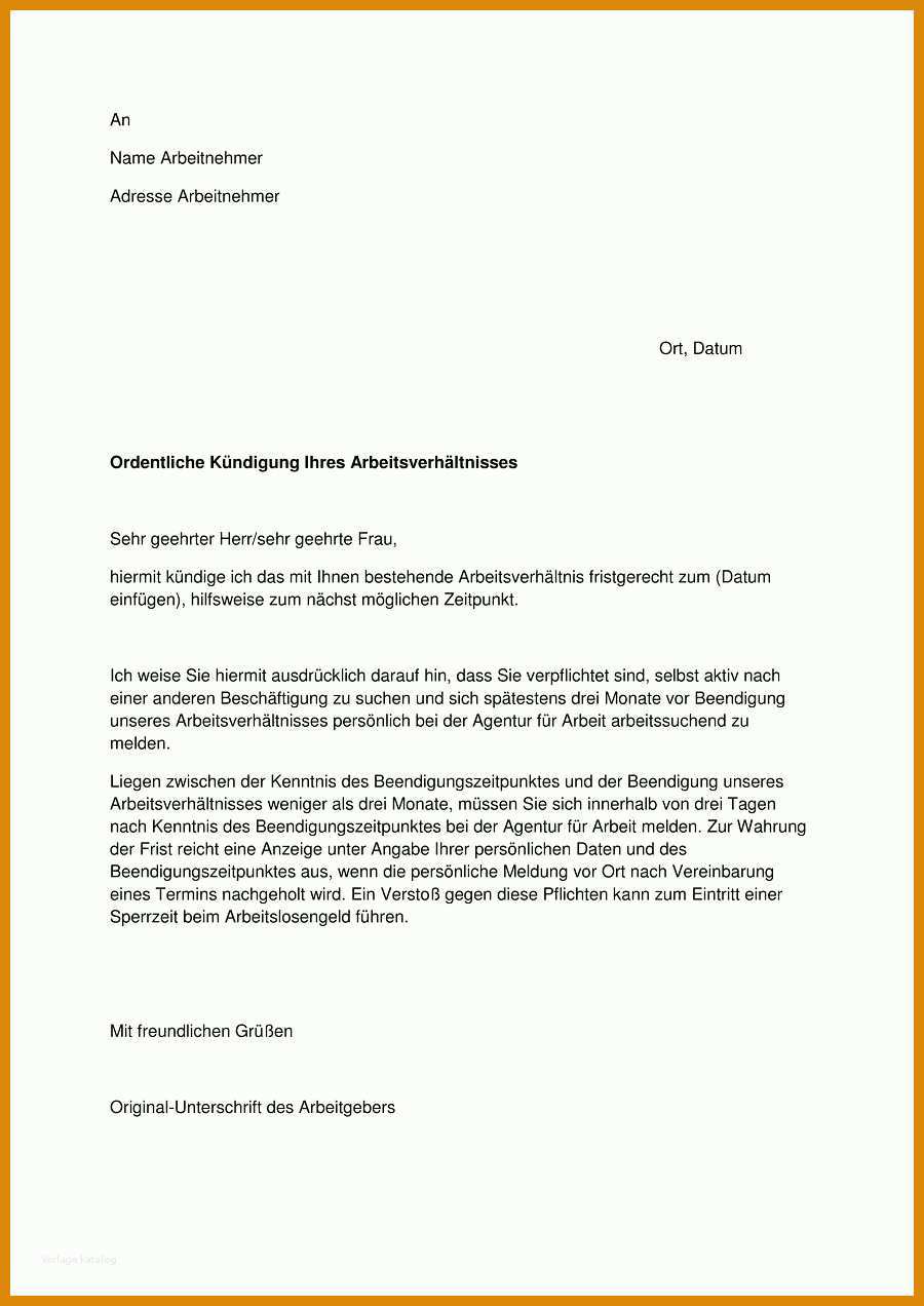 Hervorragen Vertragskündigung Vorlage 900x1272