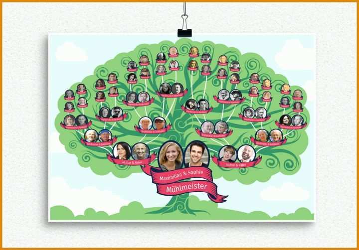Vorlage Familienstammbaum Illustrativegrossflaechige Vorlagen Fuer Deinen Familienstammbaum 501