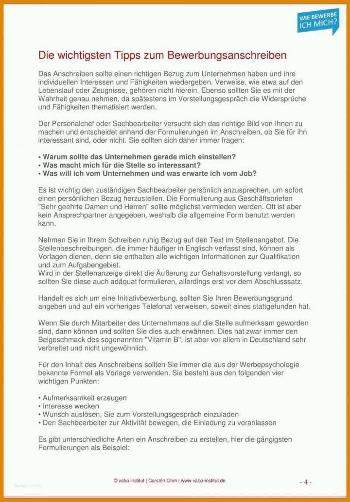 Neue Version Anzeigentext Stellengesuch Vorlage 960x1379