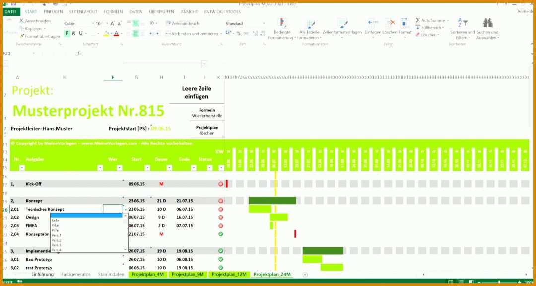 Exklusiv Aufgabenplanung Excel Vorlage 1824x972