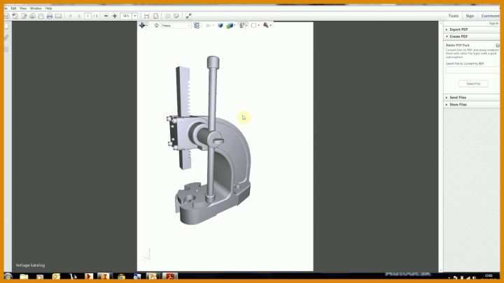 Schockieren Inventor 3d Pdf Vorlage Erstellen 1280x720