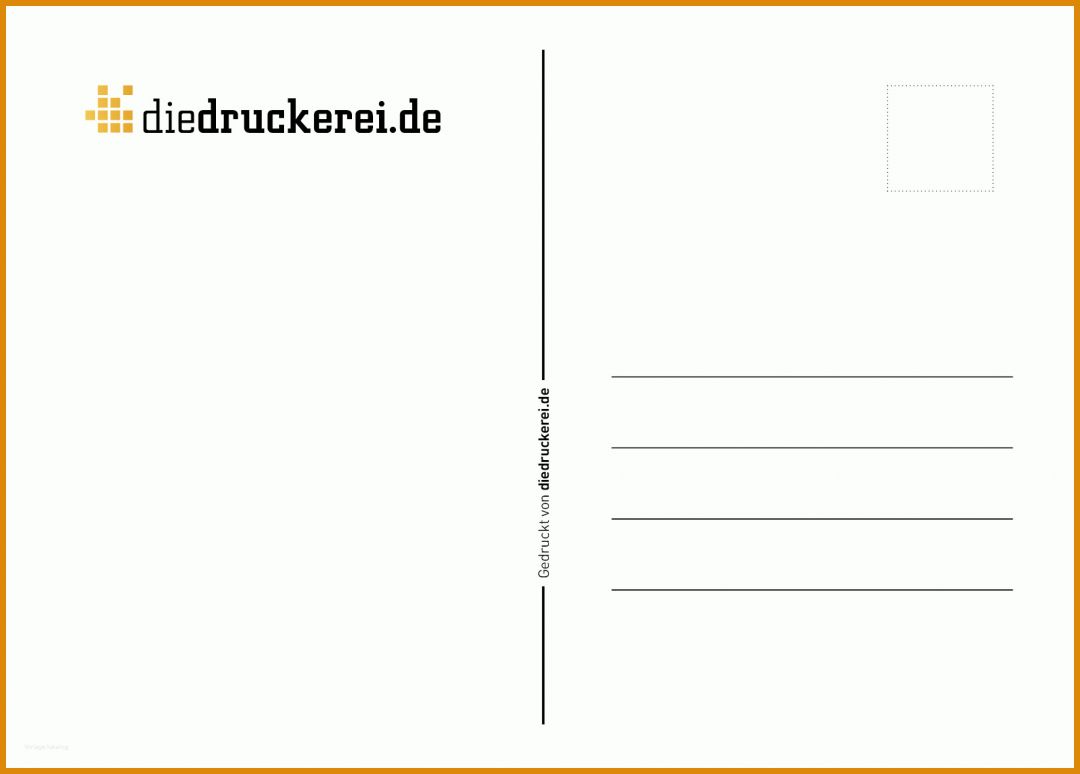 Unvergleichlich Postkarte Rückseite Vorlage Indesign 1795x1287