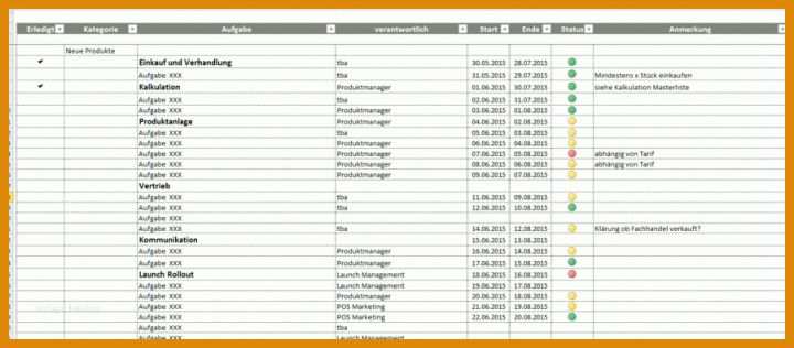 Projektmanagement Excel Vorlage Excel Projektmanagement Vorlage