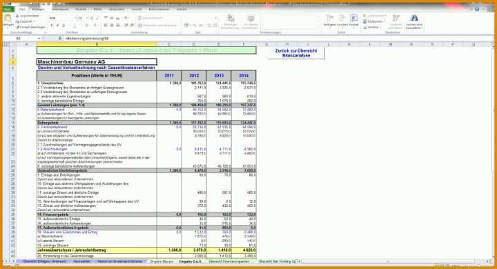 Auffällig Roi Excel Vorlage 1920x1040