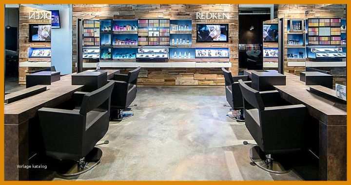 Atemberaubend Salonkonzept Friseur Vorlage 850x450