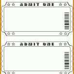 Hervorragen Ticket Vorlage 735x872