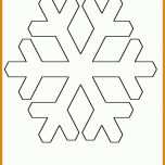 Bestbewertet Vorlage Schneeflocke 707x1000