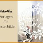 Tolle Vorlagen Fensterbilder 940x788
