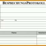 Größte Besprechungsprotokoll Vorlage Pdf 822x497