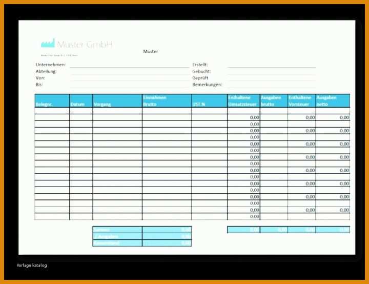 Phänomenal Buchungsbeleg Vorlage Excel 894x688