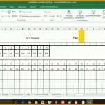 Singular Dienstplan Excel Vorlage 1366x768