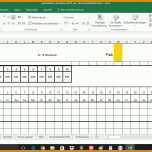 Singular Dienstplan Excel Vorlage 1366x768
