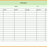 Hervorragen fortlaufendes Protokoll Excel Vorlage 1556x1096