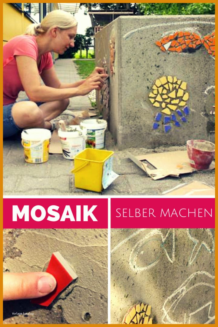 Atemberaubend Mosaik Selber Machen Vorlagen 736x1103
