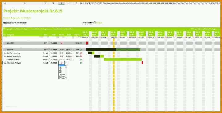 Unvergleichlich Projektplan Vorlage Word 1482x757