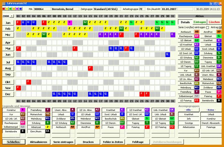 Limitierte Auflage Access Zeiterfassung Vorlage Kostenlos 987x647